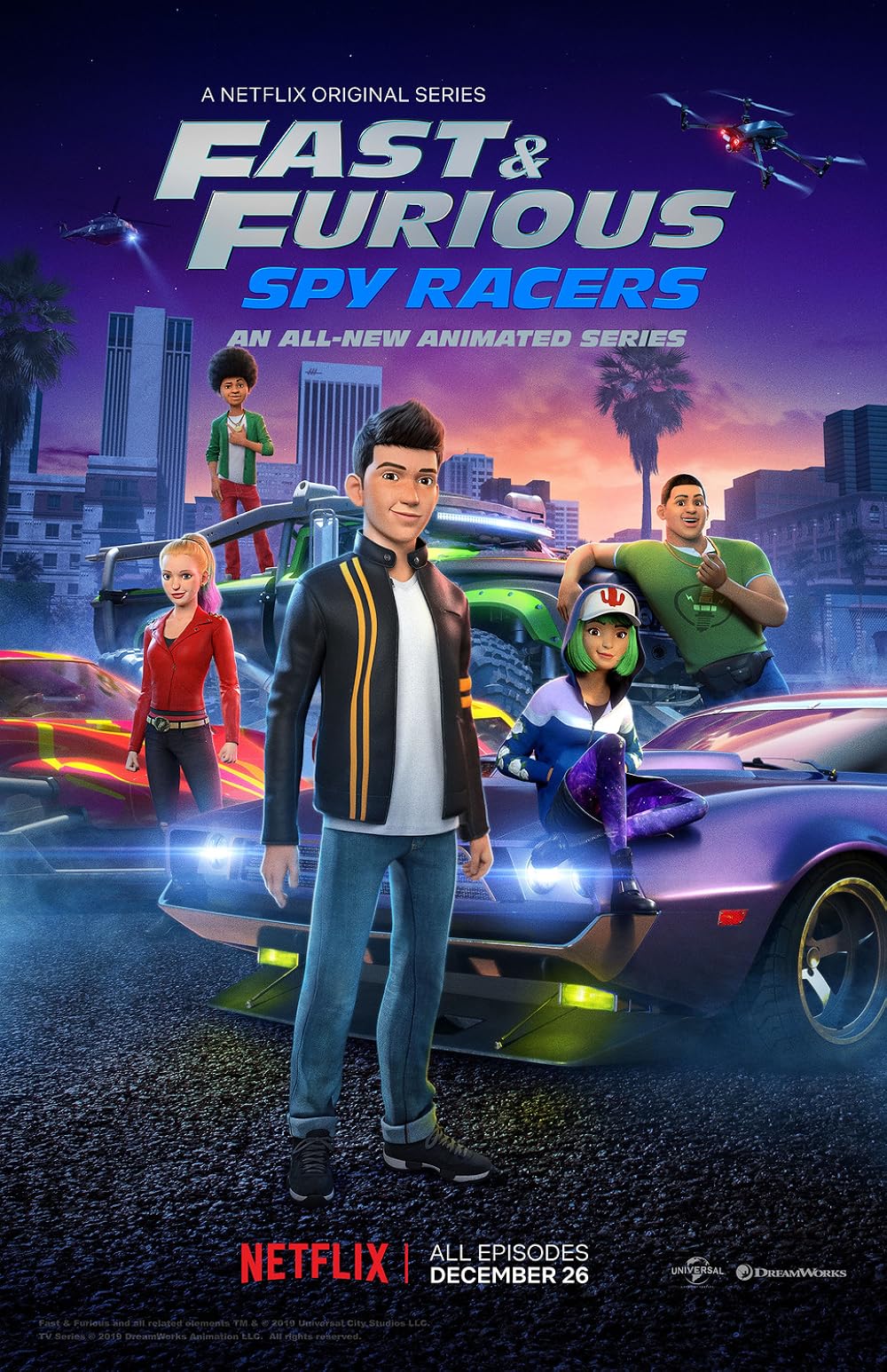 Fast and Furious Spy Racers ( Season 1-6 ) Dual Audio [Hindi-English] 720p | 1080p HD ESub Download