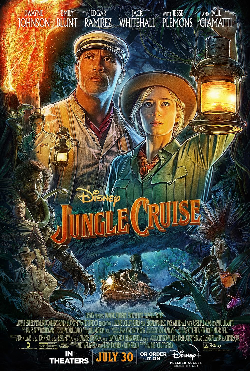 Jungle Cruise (2021) Dual Audio {Hindi-English} Full Movie 720p | 1080p HD WEB-DL ESubs Download