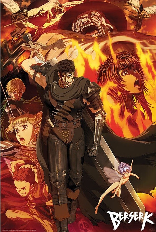 Berserk (Season 1-2) Dual Audio [English-Japanese] Anime Series 720p | 1080p HD BluRay ESub Download